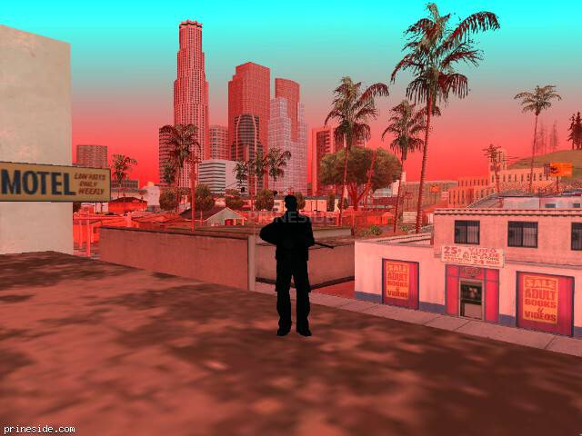 Просмотр погоды GTA San Andreas с ID 182 в 19 часов