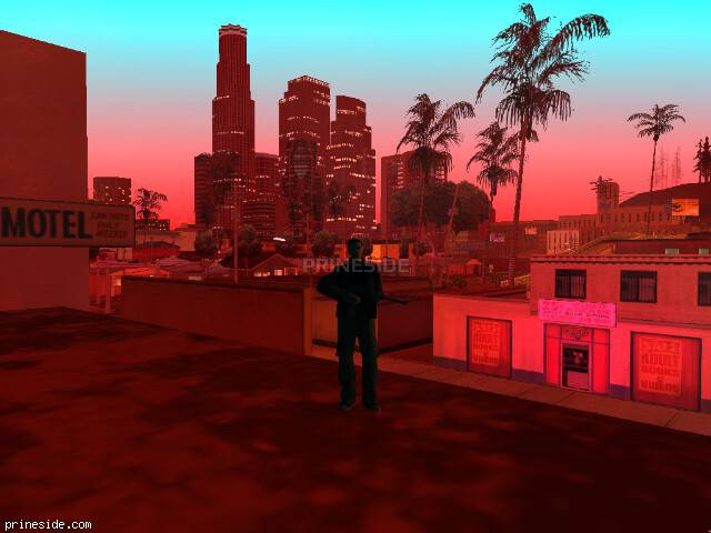 GTA San Andreas weather ID 182 at 21 hours
