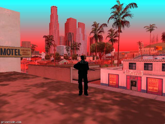 Просмотр погоды GTA San Andreas с ID 695 в 18 часов
