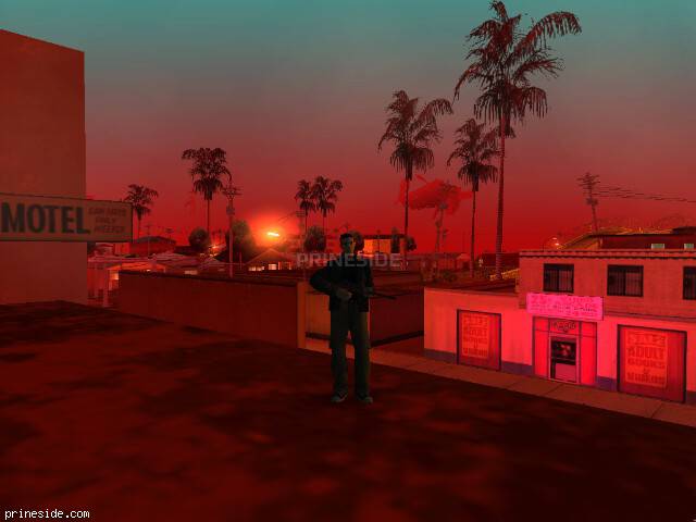 Просмотр погоды GTA San Andreas с ID 695 в 2 часов