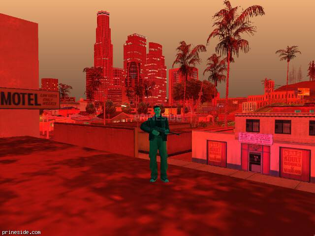 GTA San Andreas weather ID 1208 at 22 hours