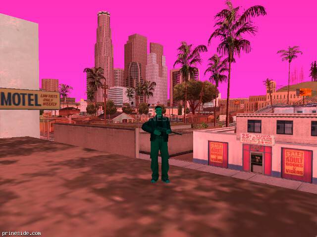 GTA San Andreas weather ID -1095 at 10 hours