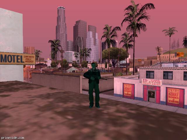 Просмотр погоды GTA San Andreas с ID 2495 в 17 часов