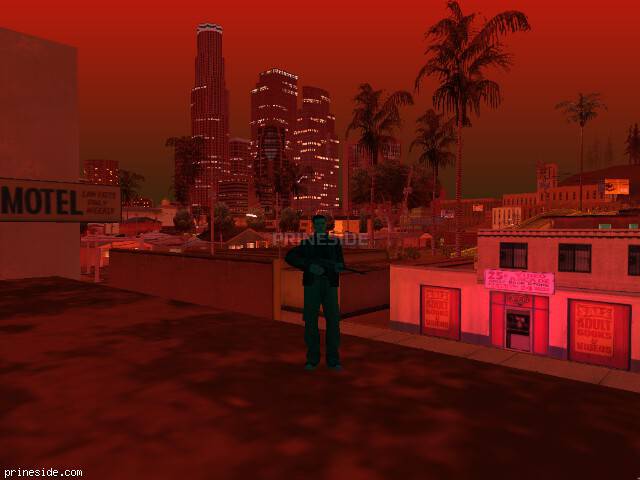 GTA San Andreas weather ID 194 at 23 hours