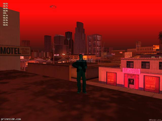 GTA San Andreas weather ID 707 at 0 hours