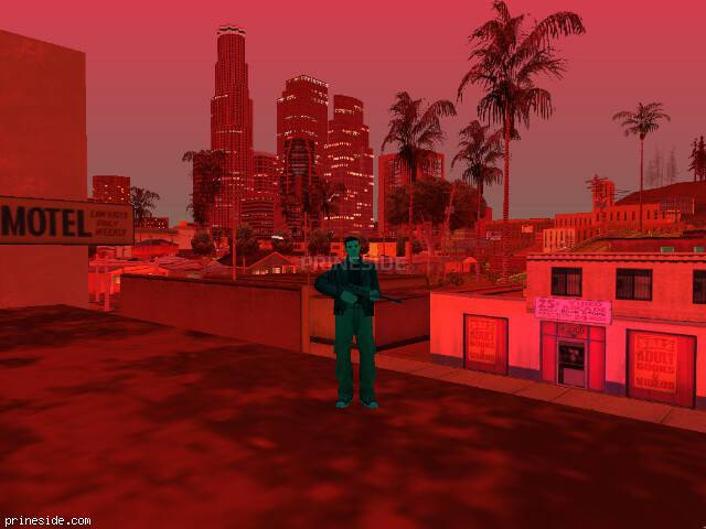 GTA San Andreas weather ID 195 at 21 hours