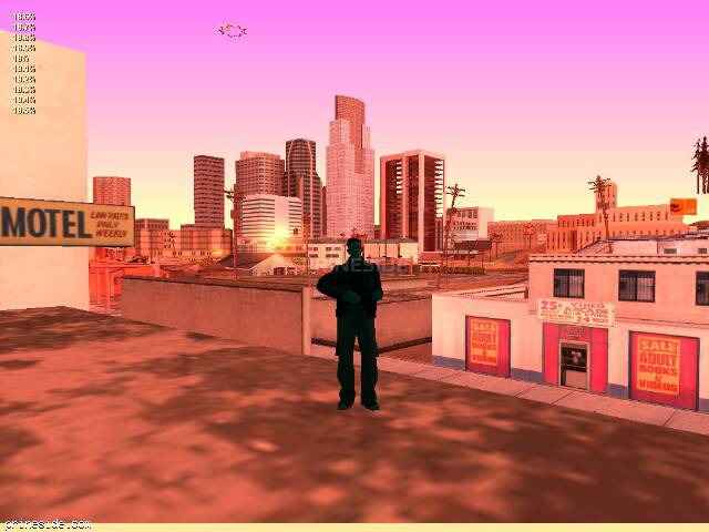 GTA San Andreas weather ID -1085 at 7 hours