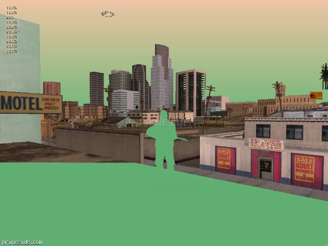 GTA San Andreas weather ID -1329 at 19 hours