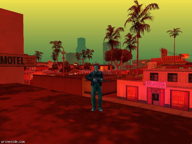 Просмотр погоды GTA San Andreas с ID -1584 в 21 часов
