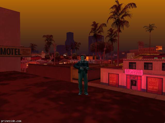 GTA San Andreas weather ID -1068 at 21 hours