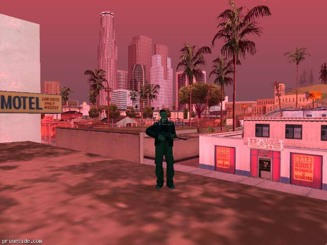 Просмотр погоды GTA San Andreas с ID 2006 в 14 часов