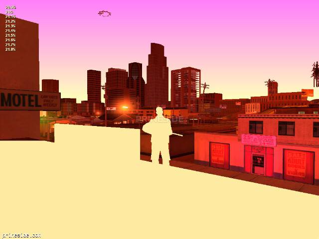 GTA San Andreas weather ID -550 at 6 hours
