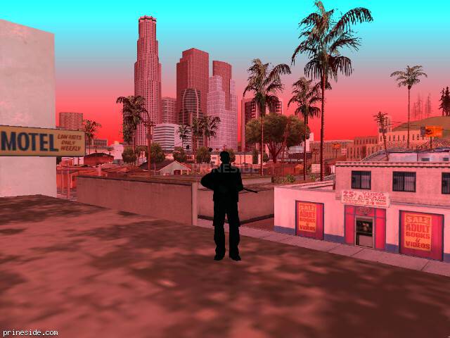 Просмотр погоды GTA San Andreas с ID -28 в 18 часов