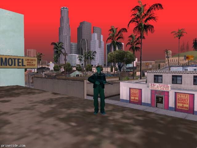 Просмотр погоды GTA San Andreas с ID -18 в 18 часов