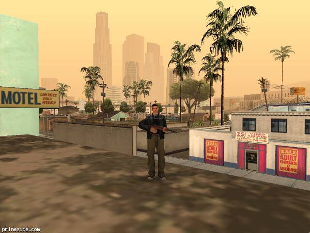 Просмотр погоды GTA San Andreas с ID 280 в 17 часов