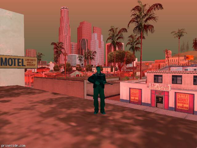GTA San Andreas weather ID 1008 at 16 hours