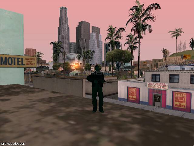 GTA San Andreas weather ID -14 at 7 hours
