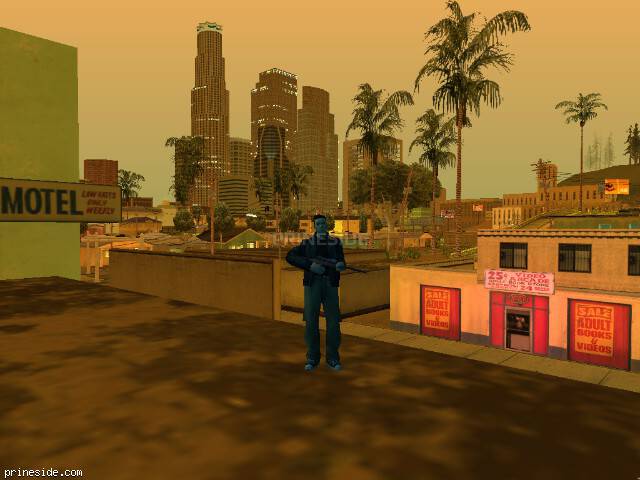 GTA San Andreas weather ID 2036 at 23 hours