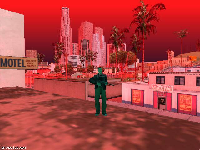 GTA San Andreas weather ID 1013 at 16 hours
