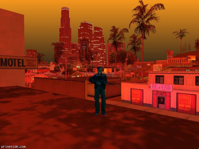 GTA San Andreas weather ID -1035 at 23 hours