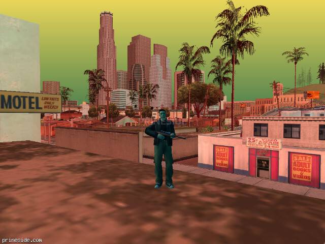 Просмотр погоды GTA San Andreas с ID 254 в 15 часов