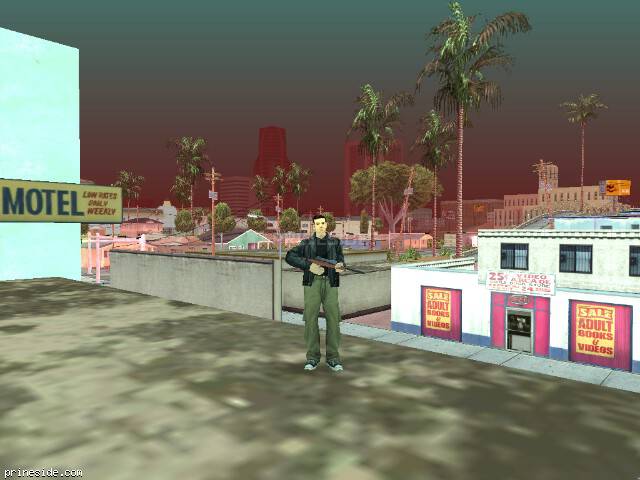 GTA San Andreas weather ID -217 at 17 hours