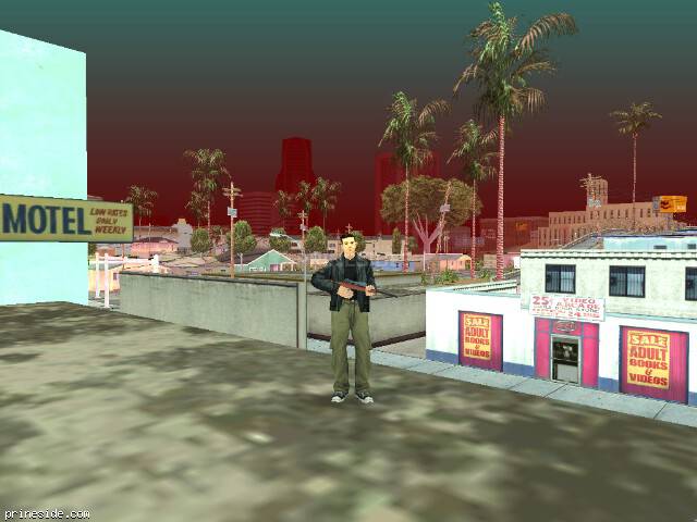 GTA San Andreas weather ID 1063 at 19 hours