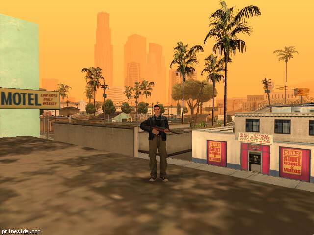 Просмотр погоды GTA San Andreas с ID 47 в 17 часов