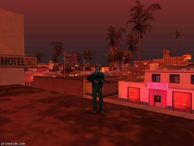 GTA San Andreas weather ID 821 at 23 hours