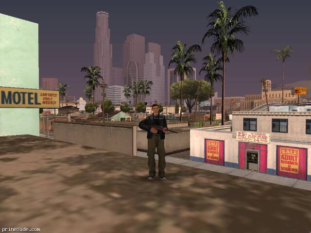 Просмотр погоды GTA San Andreas с ID -455 в 17 часов