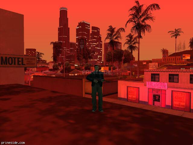GTA San Andreas weather ID 1081 at 23 hours