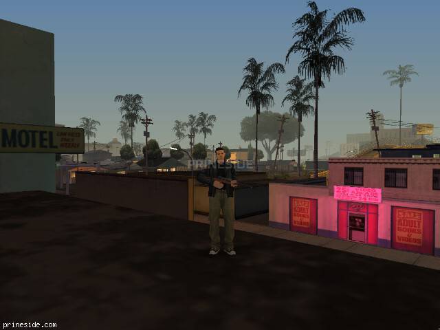 GTA San Andreas weather ID 2054 at 21 hours