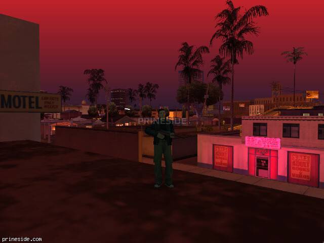 GTA San Andreas weather ID -2243 at 23 hours