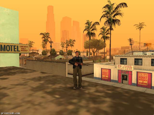 Просмотр погоды GTA San Andreas с ID 70 в 12 часов