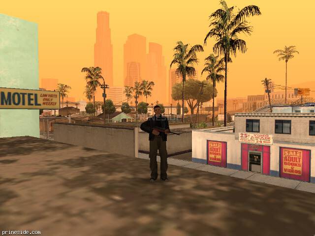 Просмотр погоды GTA San Andreas с ID 70 в 8 часов