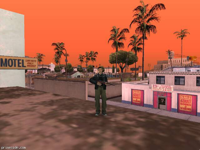 Просмотр погоды GTA San Andreas с ID 71 в 15 часов