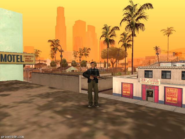 Просмотр погоды GTA San Andreas с ID 72 в 12 часов
