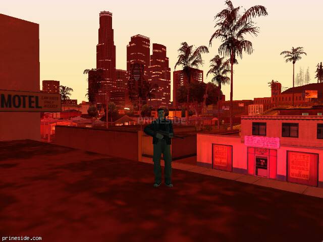 GTA San Andreas weather ID 848 at 23 hours