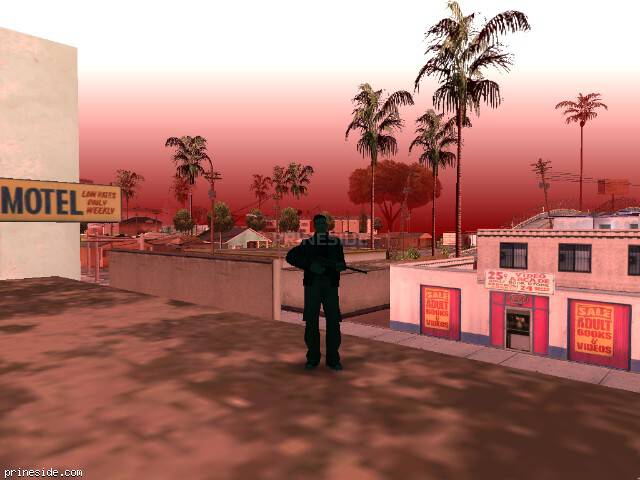 GTA San Andreas weather ID -166 at 14 hours
