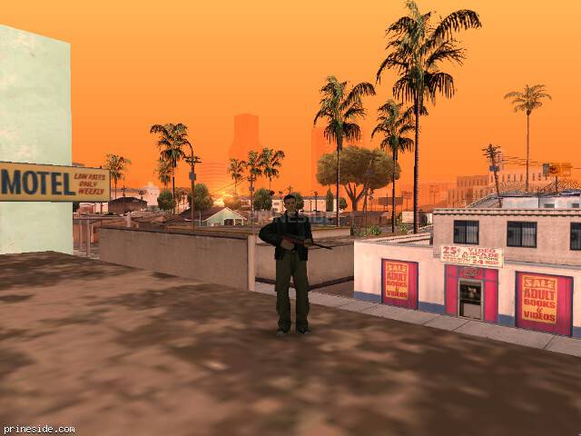 Просмотр погоды GTA San Andreas с ID 95 в 8 часов