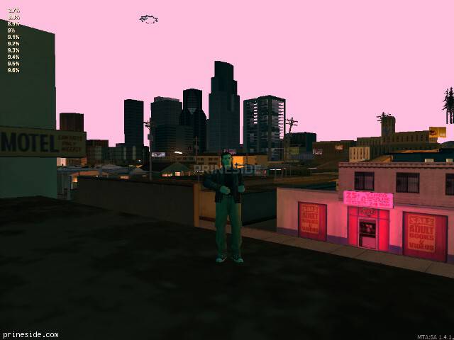 GTA San Andreas weather ID -928 at 22 hours