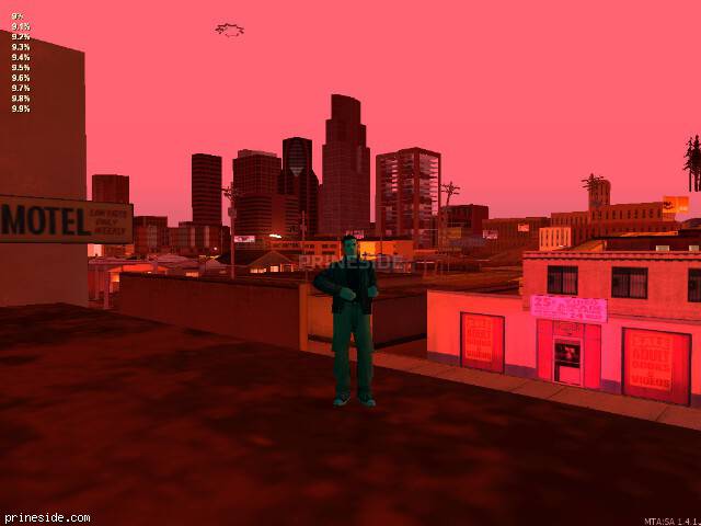GTA San Andreas weather ID 611 at 22 hours